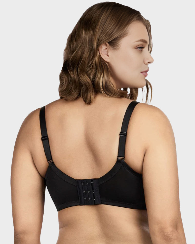 Comfort Unlined Lace Underwire Push Up Bra