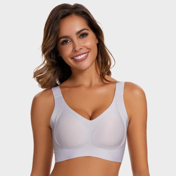 ELIZABETH® Daily Comfort Wireless Shaper Bra-Grey