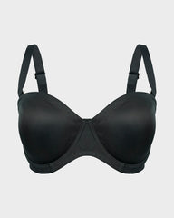 Comfort Push Up Unlined Bra with Removable Straps