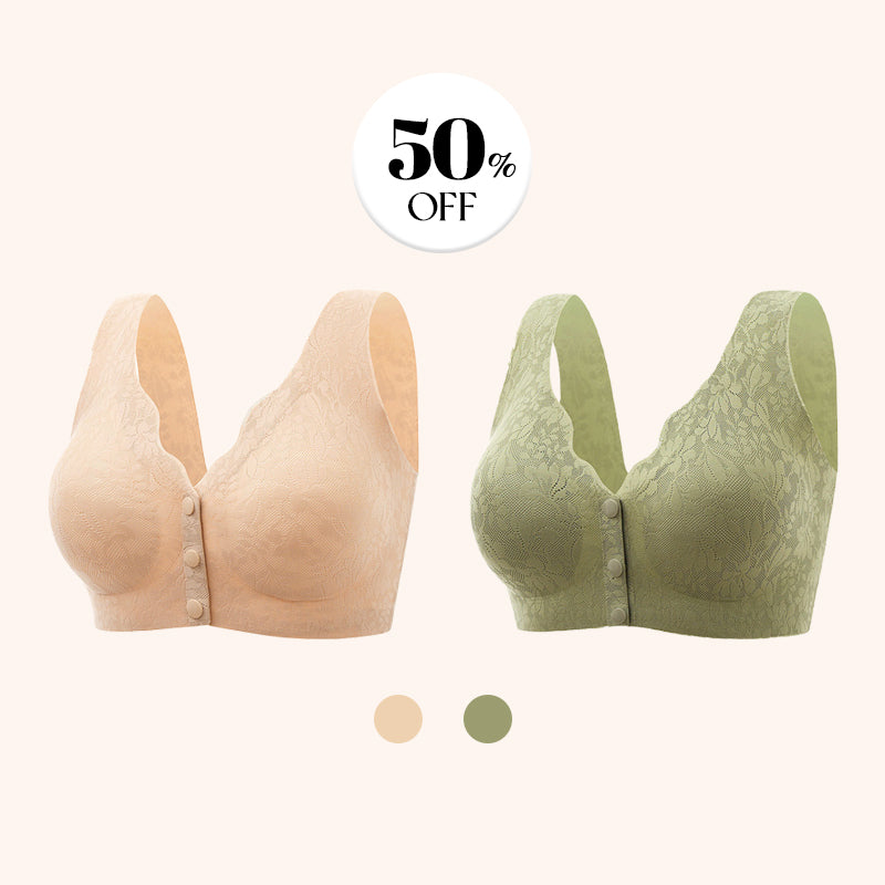 ZERO FEEL Lace Cooling Front Closure Bra(BUY 1 GET 1 FREE)