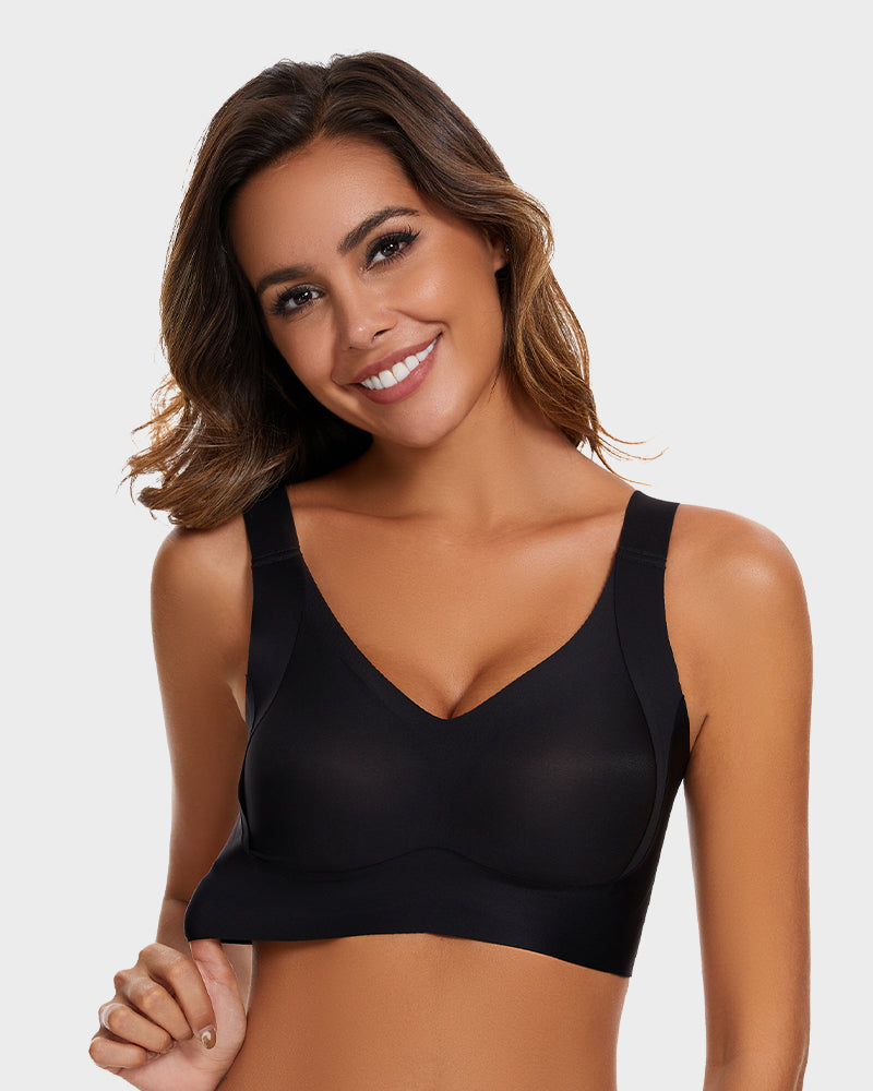 Daily Comfort Wireless Shaper Bra Black