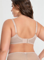 Women's Solid Adjustable Strap Underwire Bra