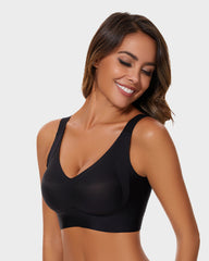 Daily Comfort Wireless Shaper Bra Black