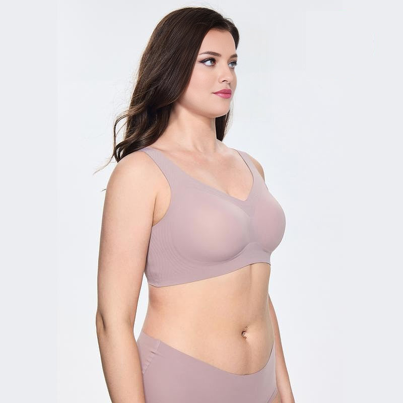 Jelly Plus Size Friendly T-shirt Bra - seamless