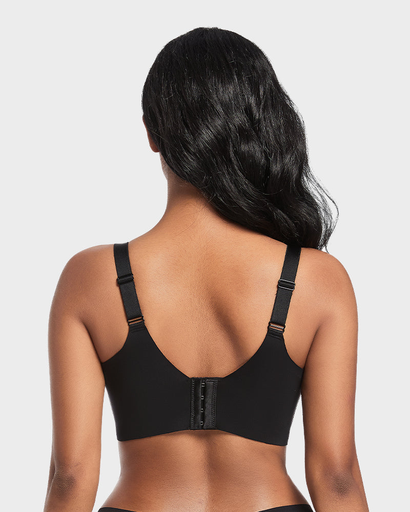 Back Smoothing Push-Up Plunge Bra