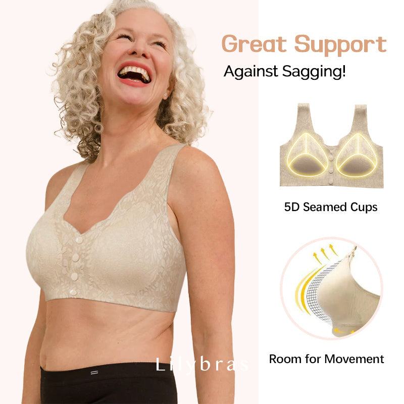 ZERO FEEL Lace Cooling Front Closure Bra(BUY 1 GET 1 FREE)