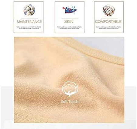 3Pack Wirefree Front Button Closeure Soft Cotton Bra