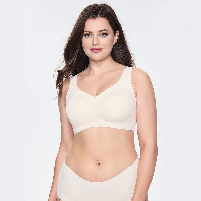 Jelly Plus Size Friendly T-shirt Bra - seamless