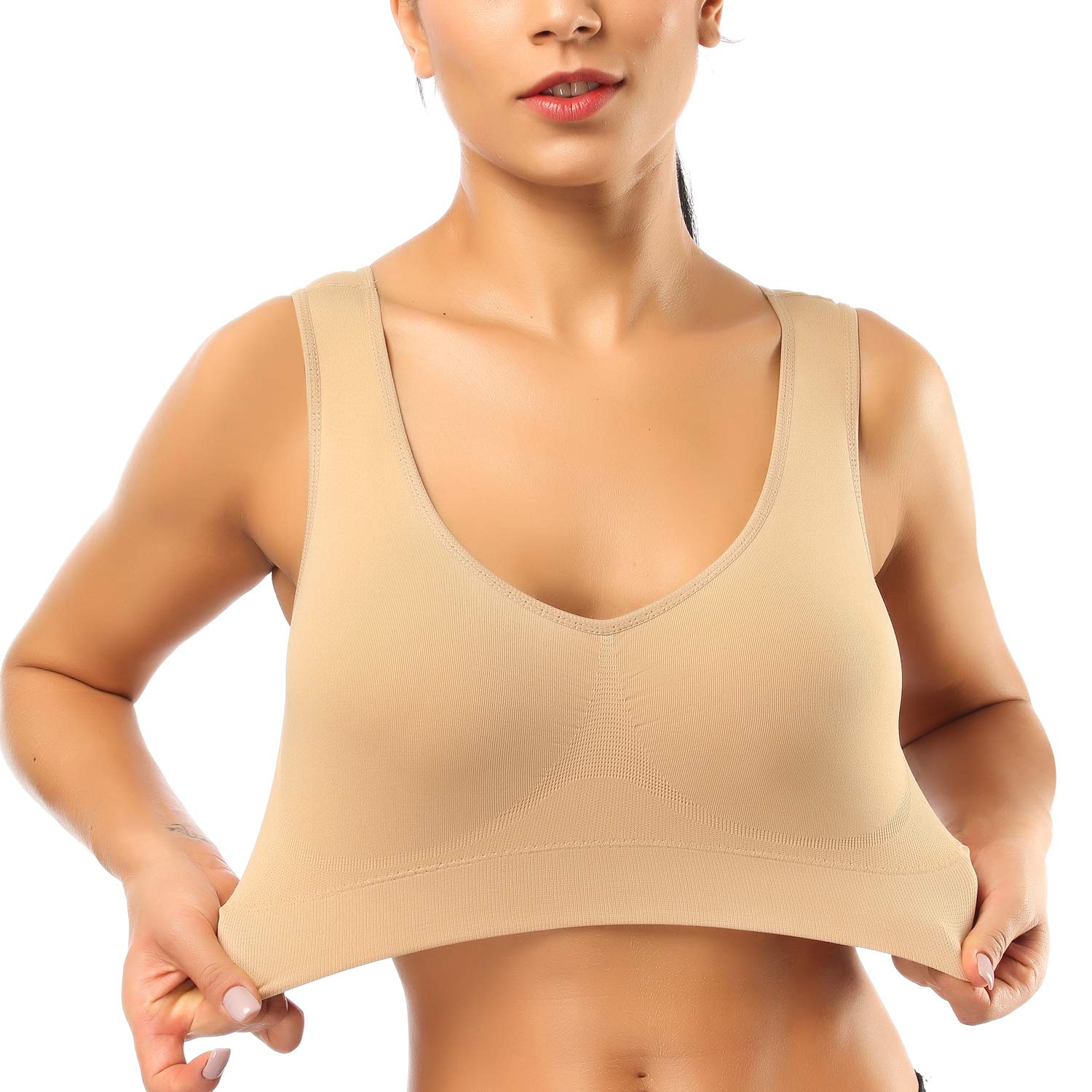 Seamless Comfort Workout Sports Bra