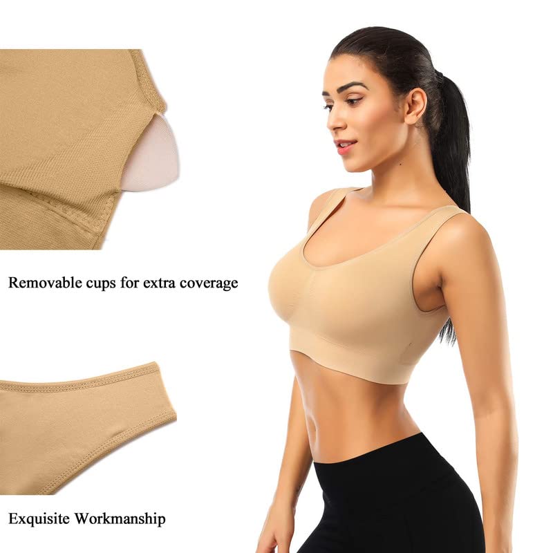 Seamless Comfort Workout Sports Bra