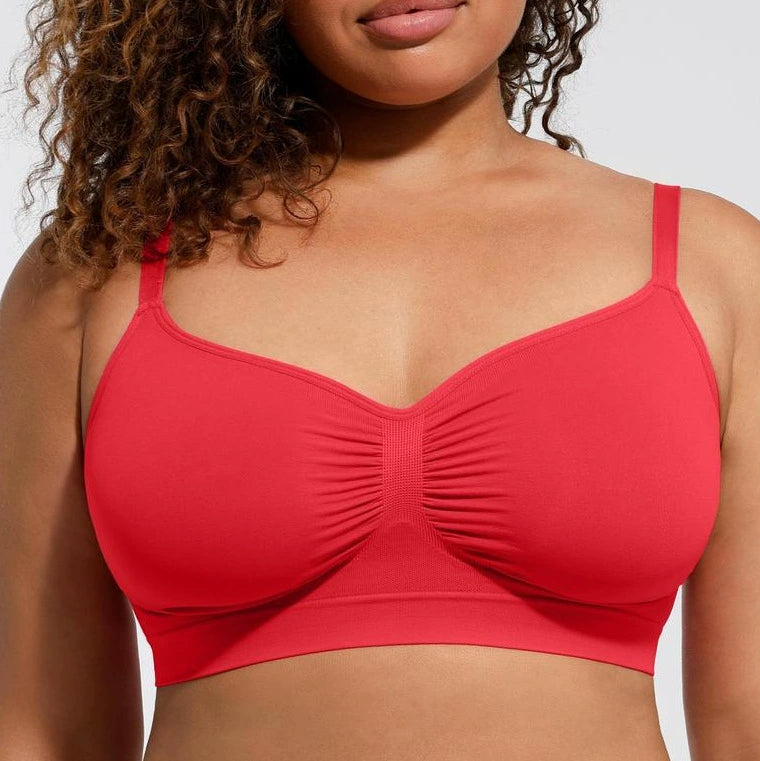 Women's Full Coverage Non-Padded Wireless Sculpt Bra