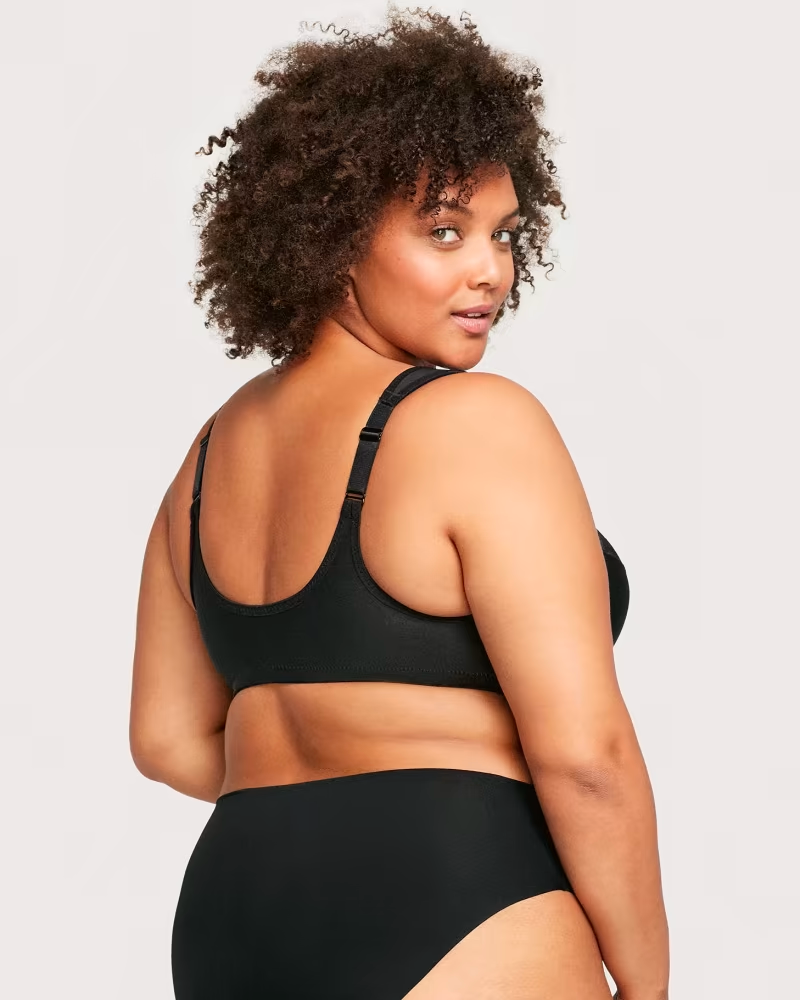 Sports Bras for Women Custom Plus Size Push Up Hide Back Side Fat Sculpting  Uplift Seamless Women Body (Black, 70B) at  Women's Clothing store