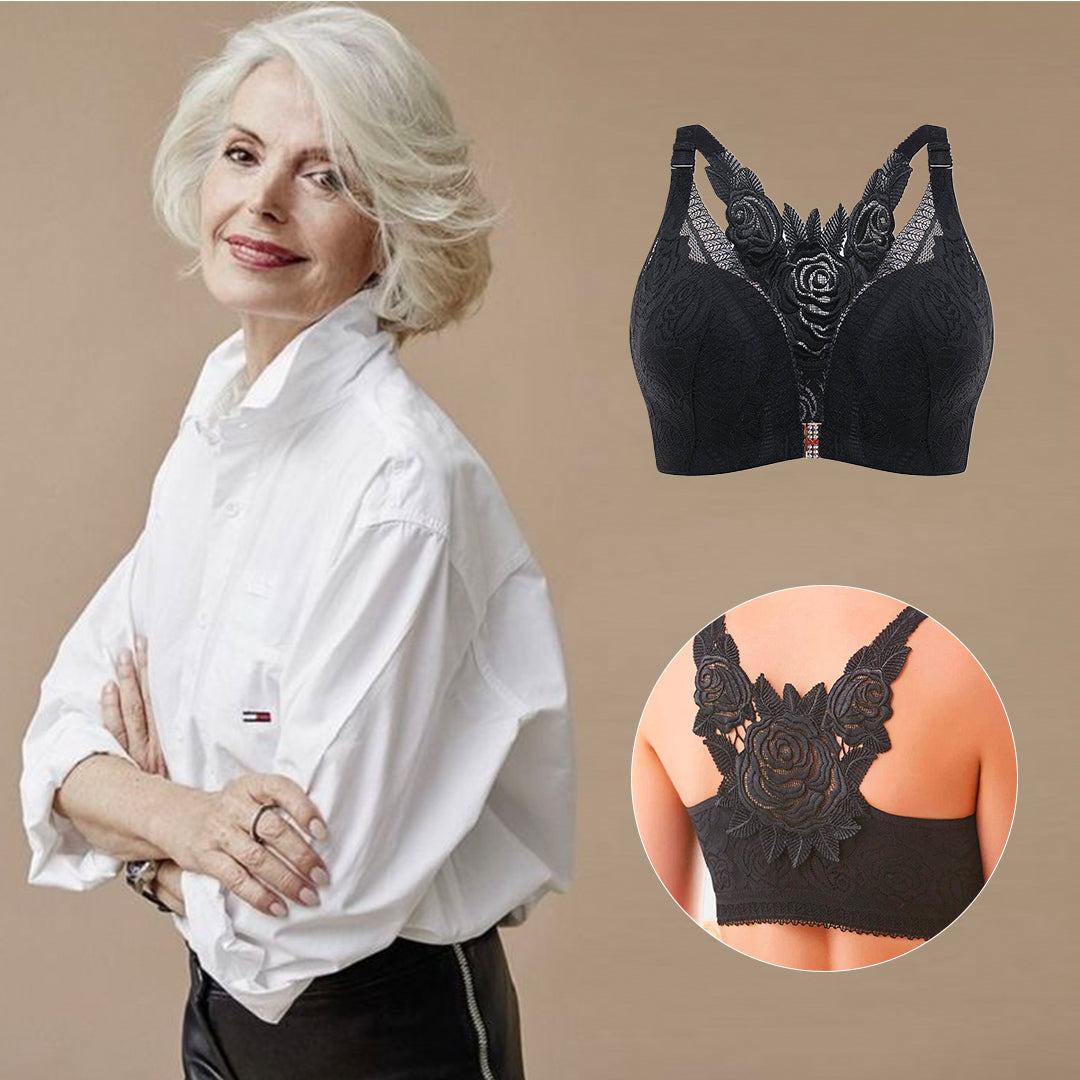 Sora Bra for Older Women Front Closure 5D Shaping Push Up Bra ? Seamless,  Beauty Back, Comfy (Flesh-Colored,7XL) : : Everything Else