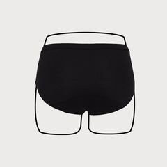 Mid-Waist Full Coverage Cotton Period Panty