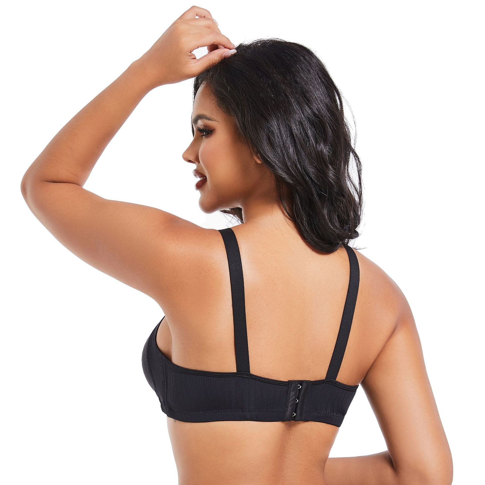 Wireless Everyday Bra Full Coverage Comfy Push Up Bra