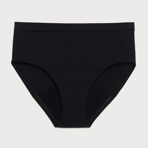 ELIZABETH®Mid-Waist Full Coverage Cotton Period Panty