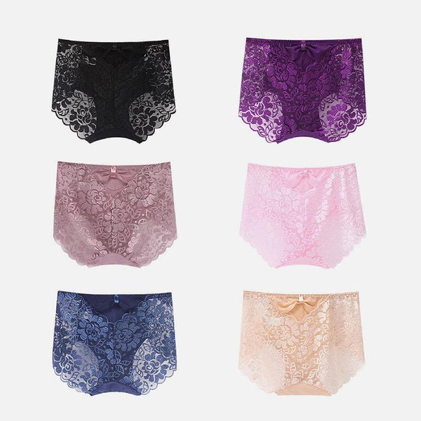 [ 8 PCS ] ELIZABETH®Women's Sexy Lace Panties