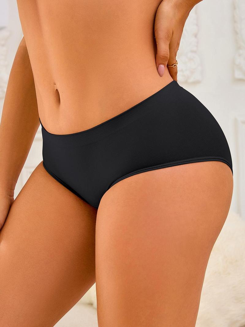 Women's Comfortable Breathable Comfort Cozy Seamless Leak Proof Period Knicker