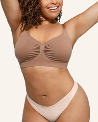 Women's Full Coverage Non-Padded Wireless Sculpt Bra