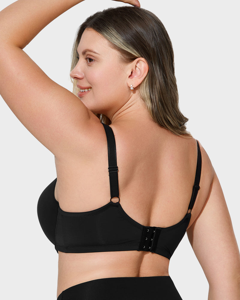 Full Coverage Mesh Accented Molded Cup Underwired Bra