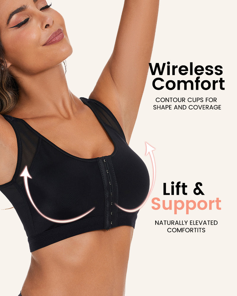 ELIZABETH® Soft X-shaped Back Posture Bra