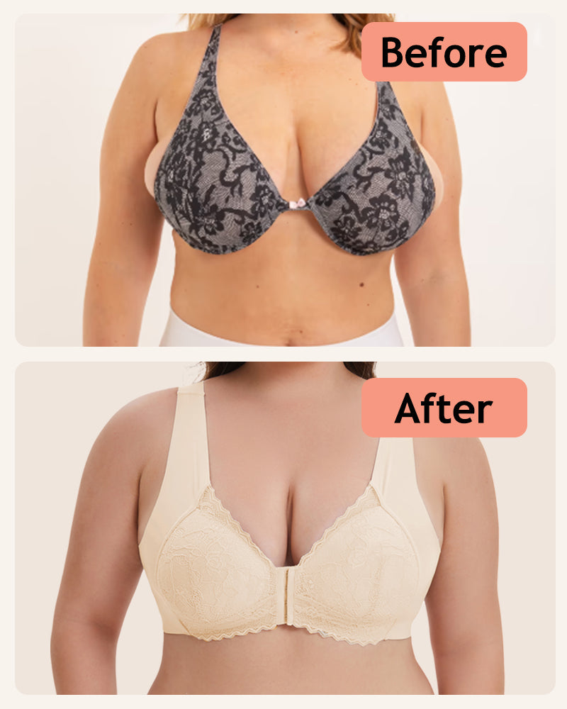 ELIZABETH®Front Closure '5D' Shaping  Wireless Bra