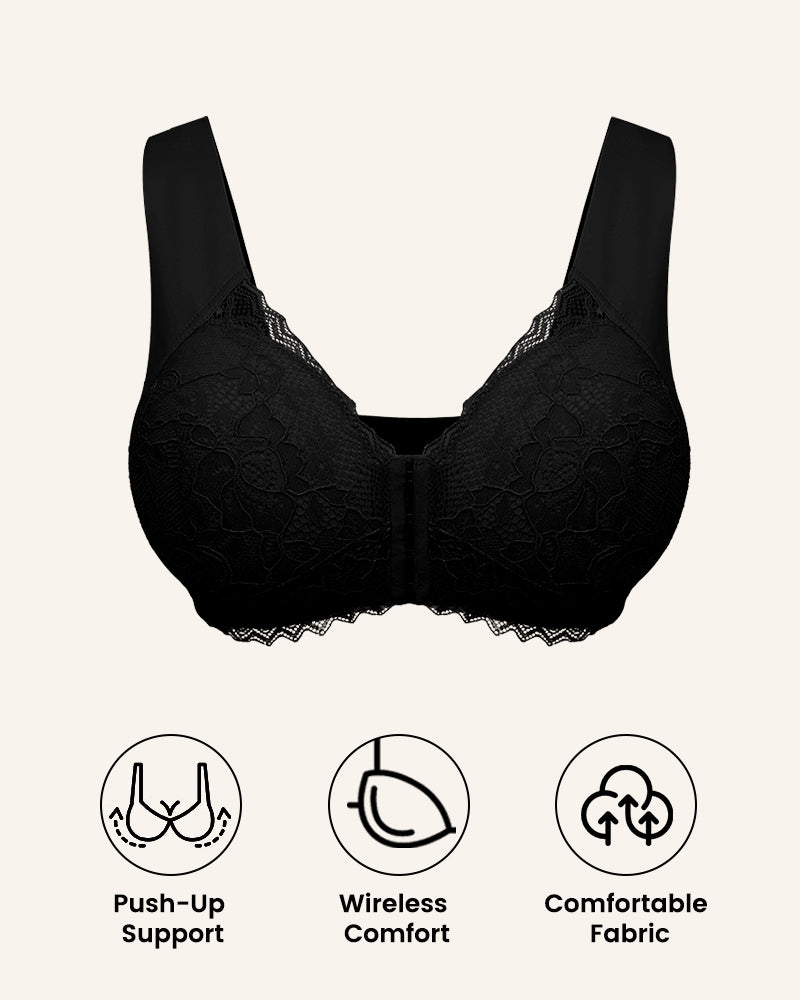 ELIZABETH®Front Closure '5D' Shaping  Wireless Bra