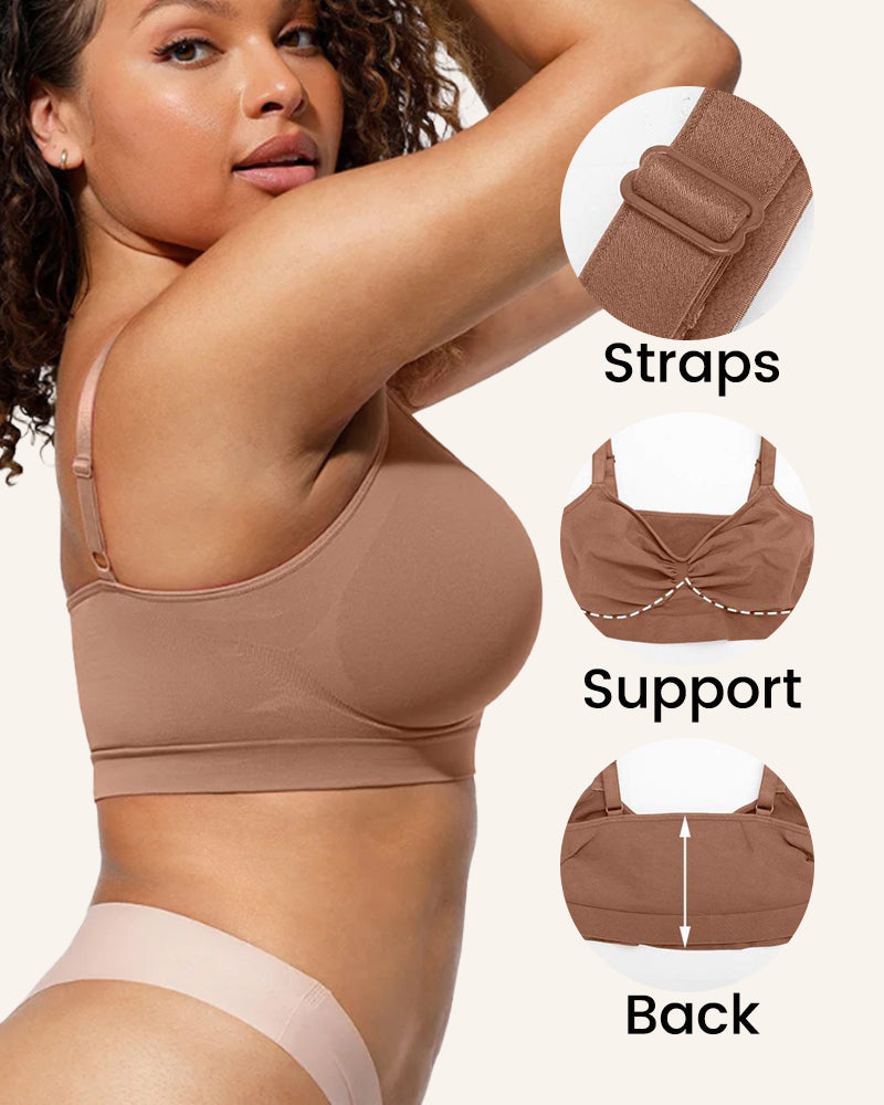 ELIZABETH® Women's Full Coverage Non-Padded Wireless Sculpt Bra