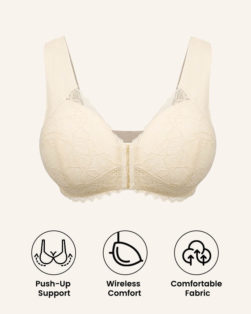 ELIZABETH®Front Closure '5D' Shaping  Wireless Bra