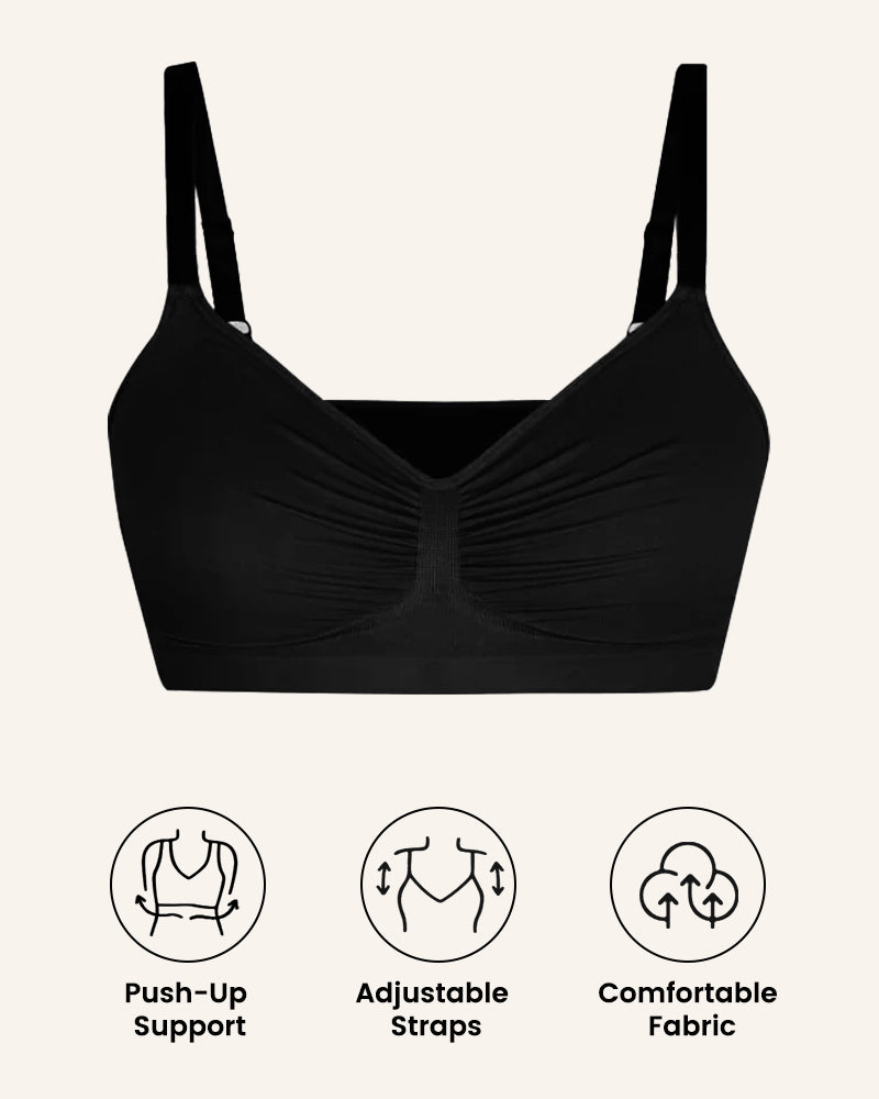 ELIZABETH® Women's Full Coverage Non-Padded Wireless Sculpt Bra