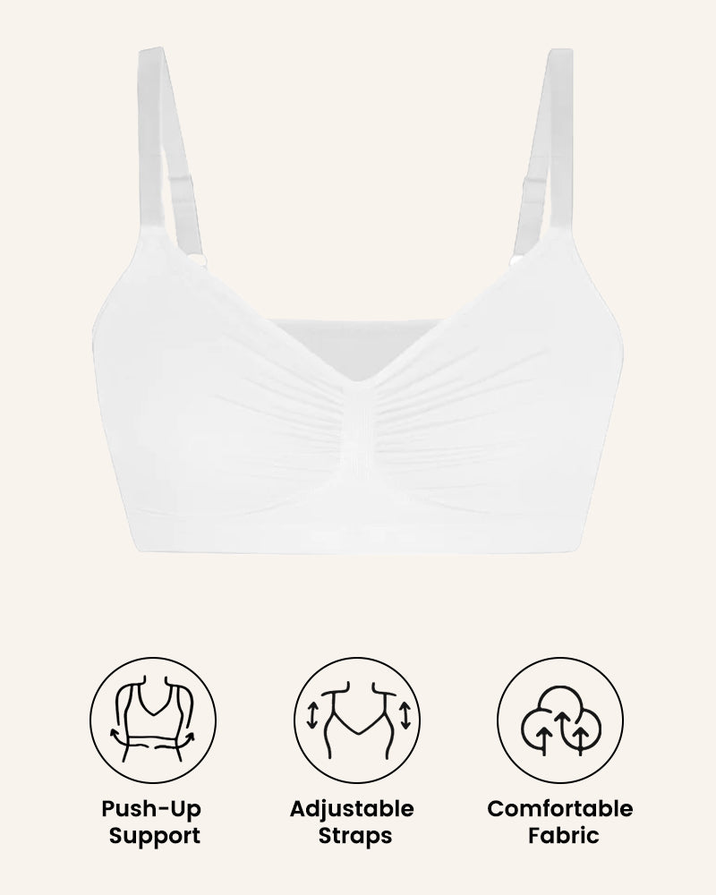 ELIZABETH® Women's Full Coverage Non-Padded Wireless Sculpt Bra