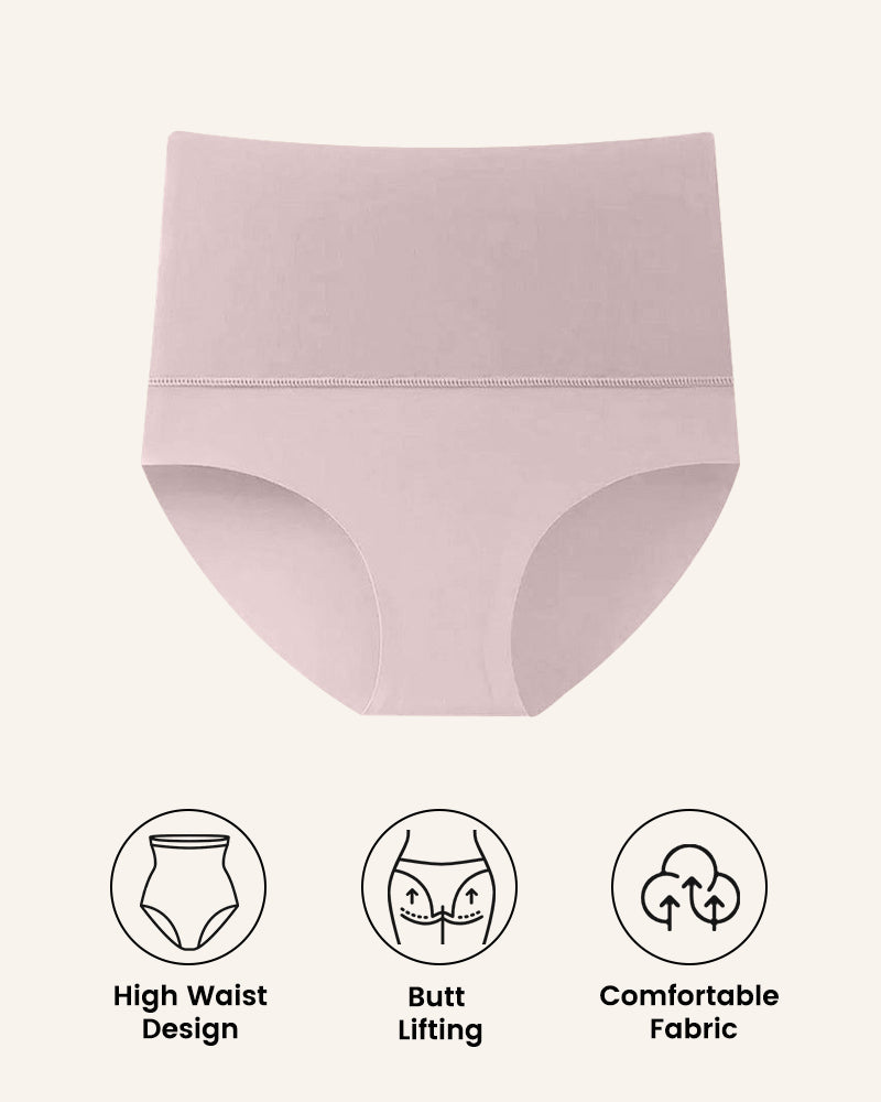 ELIZABETH® High Waisted Tummy Control Brief Panties