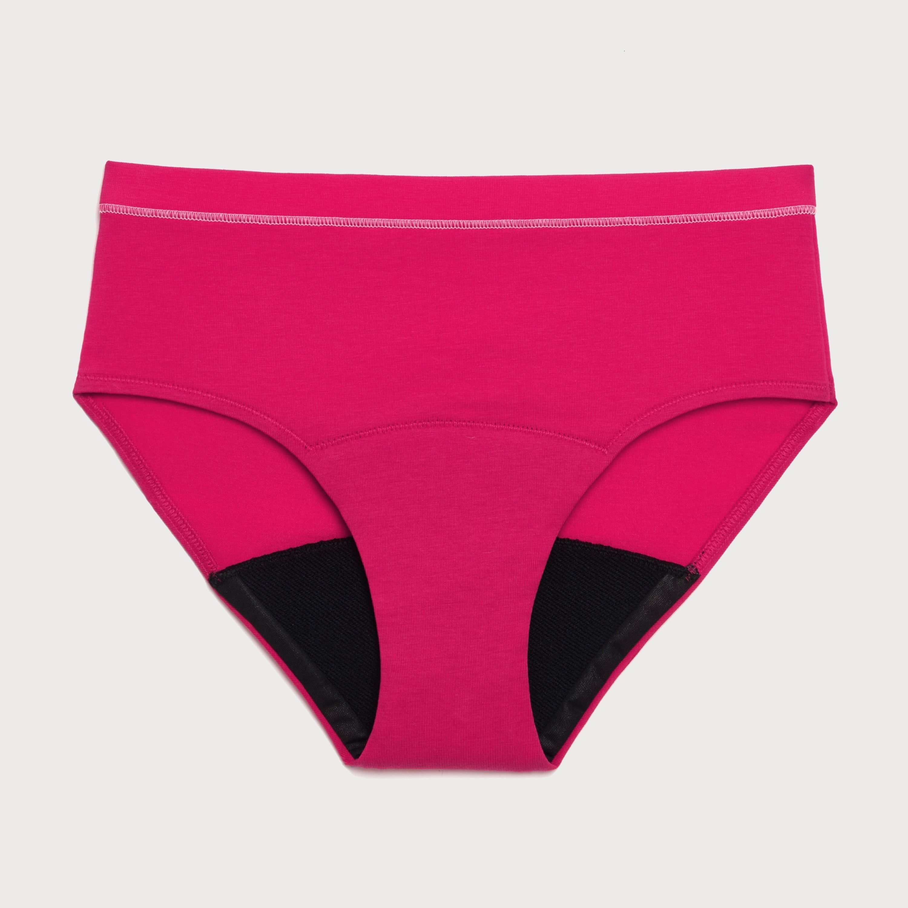 Mid-Waist Full Coverage Cotton Period Panty