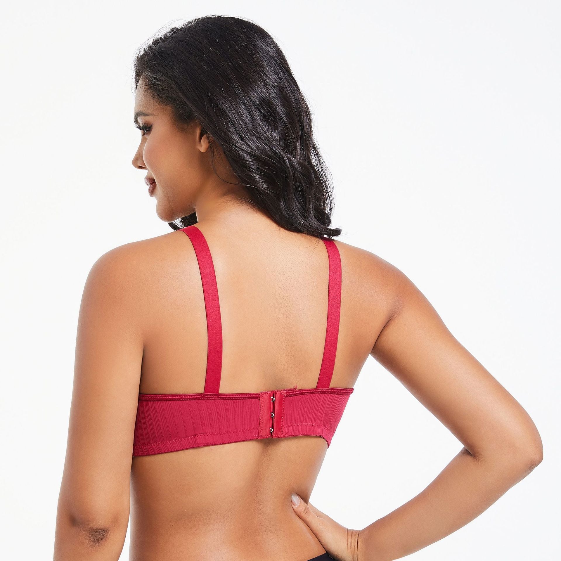 Wireless Everyday Bra Full Coverage Comfy Push Up Bra