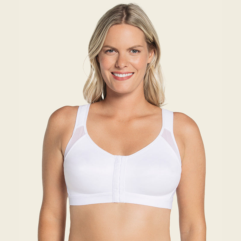 Front Closure Full Coverage Back Support Posture Corrector Bra for
