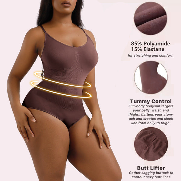 ELIZABETH®Women's Seamless Sexy Bodysuit Shapewear For Belly Control Butt Lift